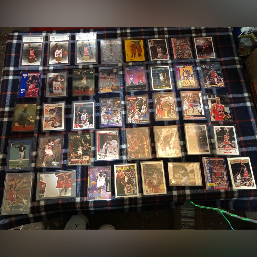 62 card Michael Jordan lot